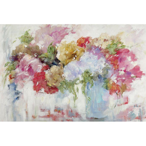 Hope Springs White Modern Wood Framed Art Print by Buckley, Mary Parker
