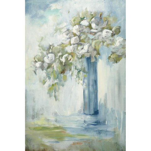 Standing Tall White Modern Wood Framed Art Print by Mary Parker-Buckely