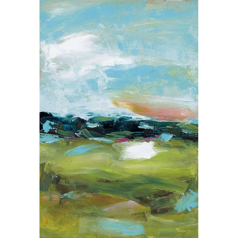 The Calm After the Storm Gold Ornate Wood Framed Art Print with Double Matting by Pasion, Wani