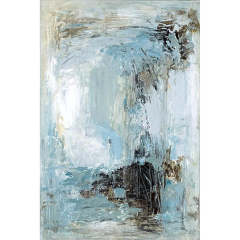 Talk About Things to Come Black Modern Wood Framed Art Print with Double Matting by Pasion, Wani