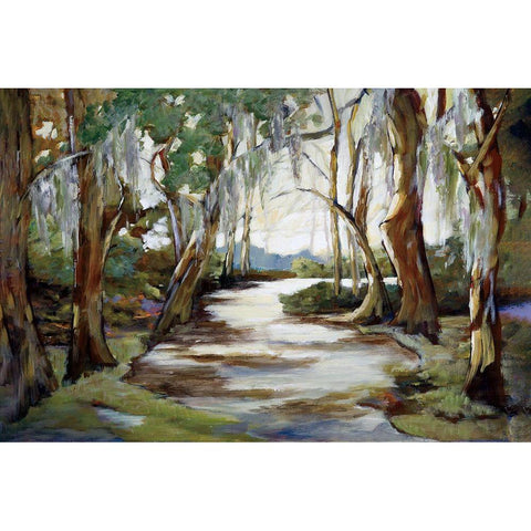 Sanctuary White Modern Wood Framed Art Print by Buckley, Mary Parker