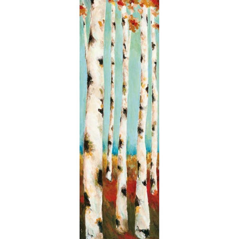 Tall Tales I White Modern Wood Framed Art Print by Pasion, Wani