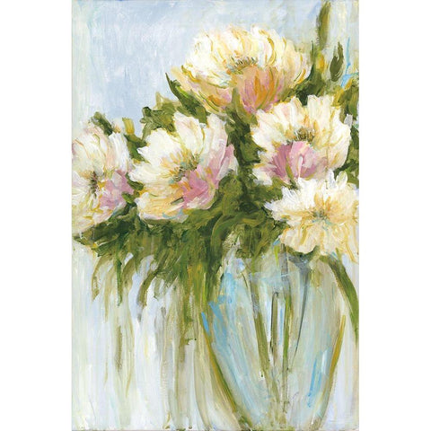Im Blushing White Modern Wood Framed Art Print by Wani, Pasion
