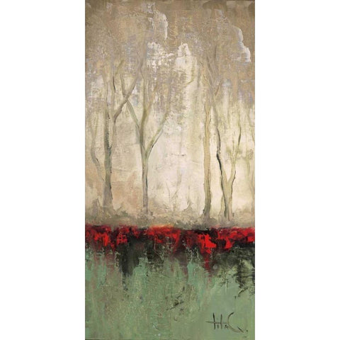 Amazonas I Gold Ornate Wood Framed Art Print with Double Matting by Quintero, Tita