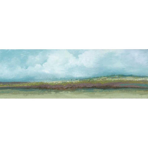 Jaded Earth I White Modern Wood Framed Art Print by Quintero, Tita