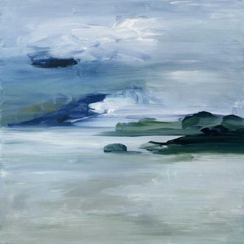 Isla Gold Ornate Wood Framed Art Print with Double Matting by Ross, Heather