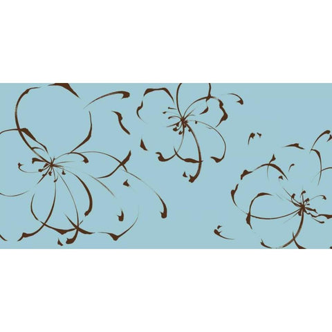 Blooming Moments II Gold Ornate Wood Framed Art Print with Double Matting by Sugita, Katsumi