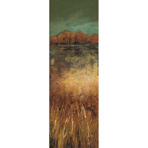The View at a Distance I Gold Ornate Wood Framed Art Print with Double Matting by Solis, Luis