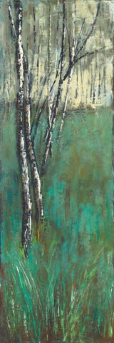 Natures Companions I Black Ornate Wood Framed Art Print with Double Matting by Solis, Luis