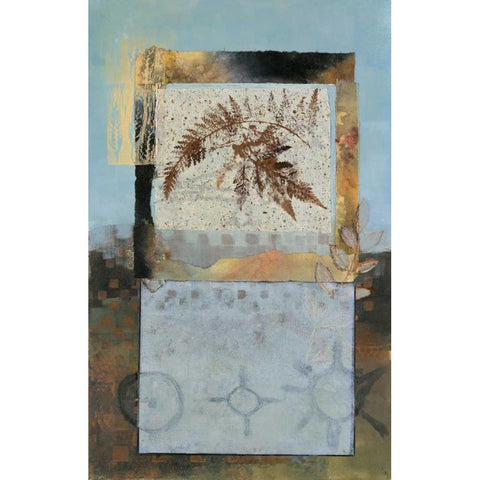 Nature Leaf II White Modern Wood Framed Art Print by Tunick, Connie