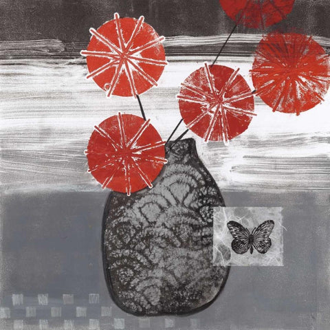 Joy II White Modern Wood Framed Art Print by Tunick, Connie