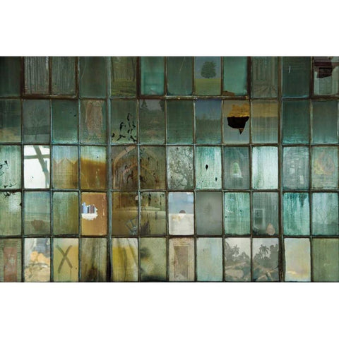 Broken Black Modern Wood Framed Art Print by Toole, Michael