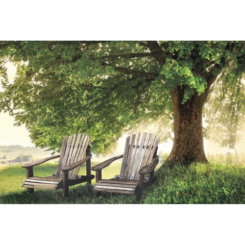 Made In The Shade Gold Ornate Wood Framed Art Print with Double Matting by Celebrate Life Gallery