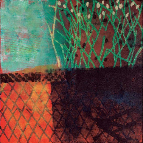 Borrowed Light White Modern Wood Framed Art Print by Willson, Valerie