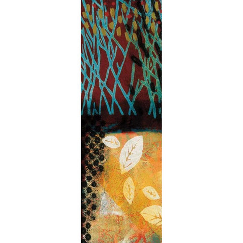 Meadows Edge Black Modern Wood Framed Art Print by Willson, Valerie