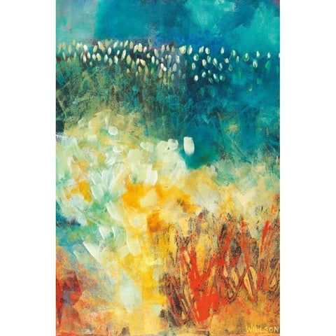 The Answer Black Modern Wood Framed Art Print with Double Matting by Willson, Valerie