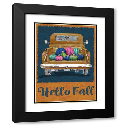 Jeweled Bounty Vertical II Black Modern Wood Framed Art Print with Double Matting by Brent, Paul