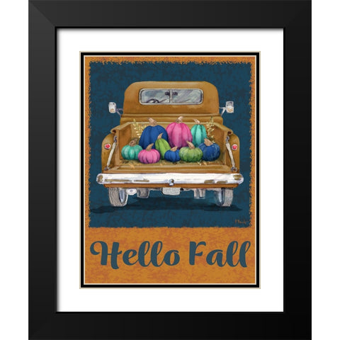 Jeweled Bounty Vertical II Black Modern Wood Framed Art Print with Double Matting by Brent, Paul