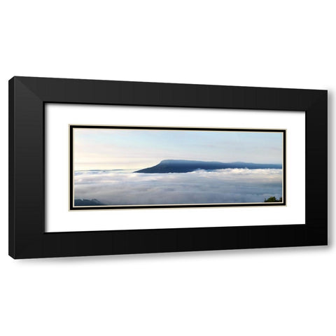 Above The Clouds Pano Black Modern Wood Framed Art Print with Double Matting by Lee, Rachel