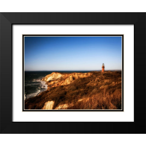 Beach 11 Black Modern Wood Framed Art Print with Double Matting by Lee, Rachel