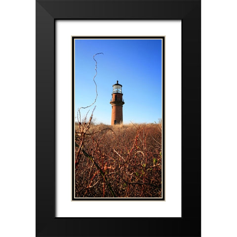 Beach 12 Black Modern Wood Framed Art Print with Double Matting by Lee, Rachel