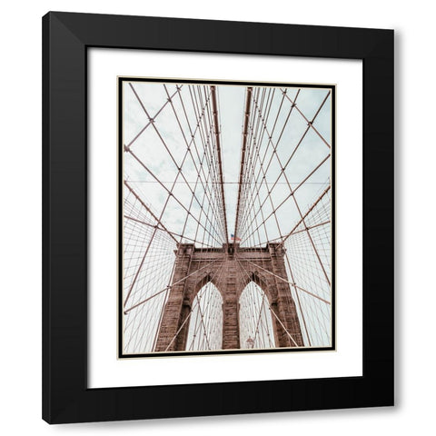 Bridge 4 Black Modern Wood Framed Art Print with Double Matting by Lee, Rachel