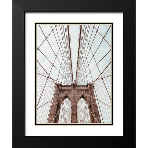 Bridge 4 Black Modern Wood Framed Art Print with Double Matting by Lee, Rachel