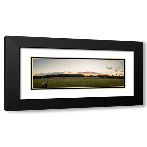 Chickamauga 14 Black Modern Wood Framed Art Print with Double Matting by Lee, Rachel