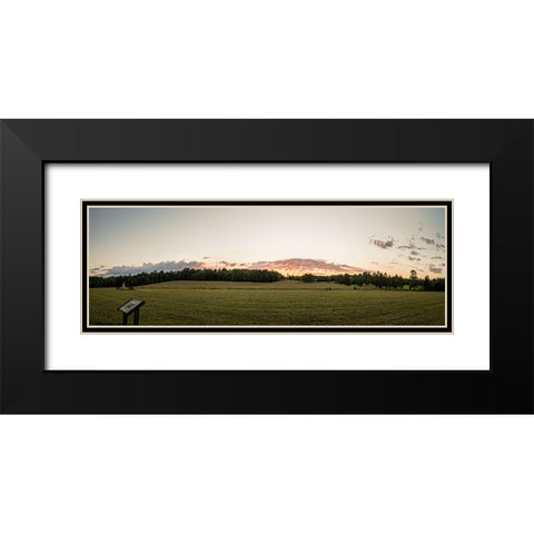 Chickamauga 14 Black Modern Wood Framed Art Print with Double Matting by Lee, Rachel