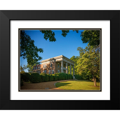 Chickamauga 17 Black Modern Wood Framed Art Print with Double Matting by Lee, Rachel