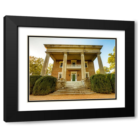 Chickamauga 18 Black Modern Wood Framed Art Print with Double Matting by Lee, Rachel