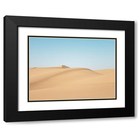 Desert 4 Black Modern Wood Framed Art Print with Double Matting by Lee, Rachel
