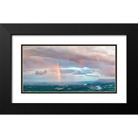 Pot O Gold Black Modern Wood Framed Art Print with Double Matting by Lee, Rachel