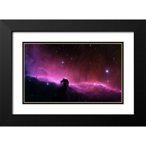 Sky 2 Black Modern Wood Framed Art Print with Double Matting by Lee, Rachel