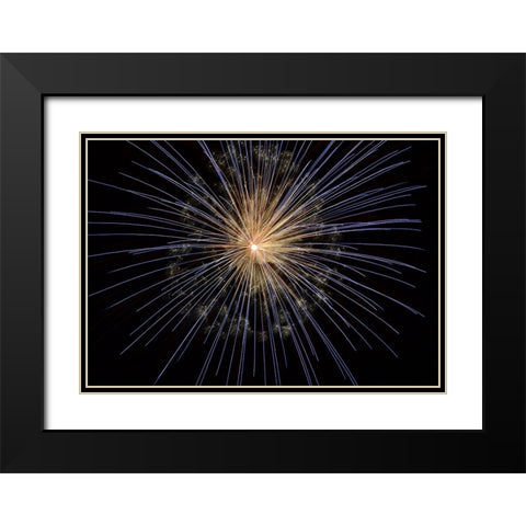 Sky 9 Black Modern Wood Framed Art Print with Double Matting by Lee, Rachel