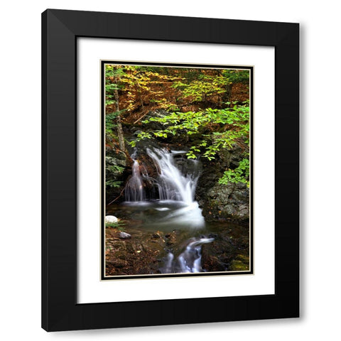 Waterfall 14 Black Modern Wood Framed Art Print with Double Matting by Lee, Rachel
