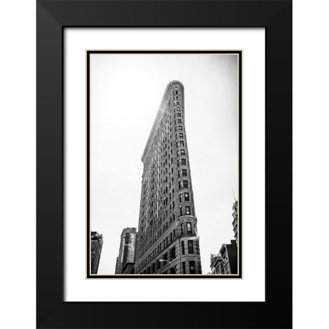 Just Look Up 5 Black Modern Wood Framed Art Print with Double Matting by Malone, Will