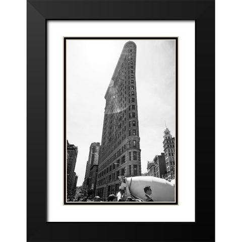 Just Look Up 9 Black Modern Wood Framed Art Print with Double Matting by Malone, Will