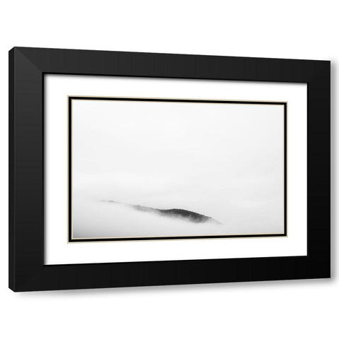 The Reveal Black Modern Wood Framed Art Print with Double Matting by Malone, Will