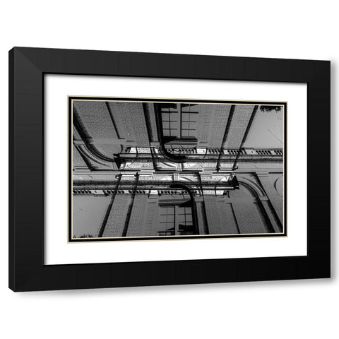 Anderson Doodle Black Modern Wood Framed Art Print with Double Matting by Malone, Will