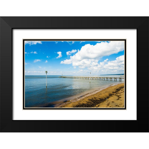 Great Weather Black Modern Wood Framed Art Print with Double Matting by Malone, Will