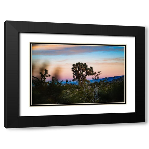 Alone in the Crowd Black Modern Wood Framed Art Print with Double Matting by Malone, Will