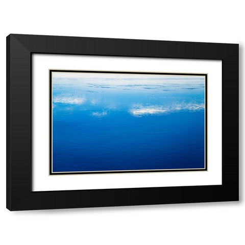 10AM Black Modern Wood Framed Art Print with Double Matting by Malone, Will