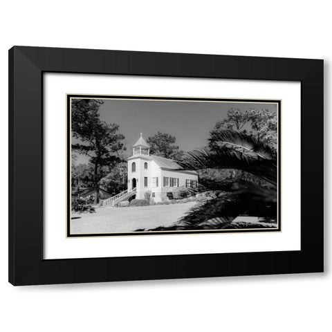 First Pres 2 Black Modern Wood Framed Art Print with Double Matting by Malone, Will