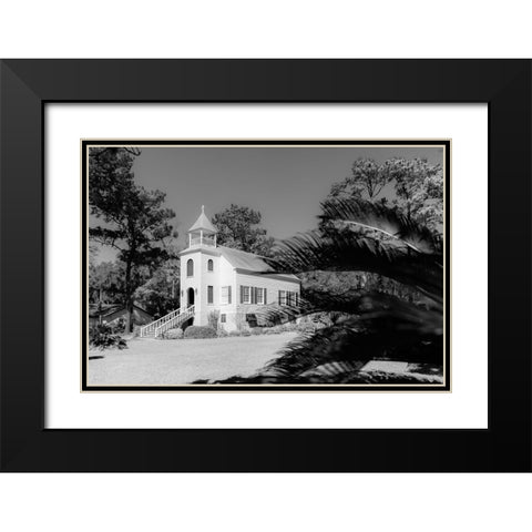 First Pres 2 Black Modern Wood Framed Art Print with Double Matting by Malone, Will