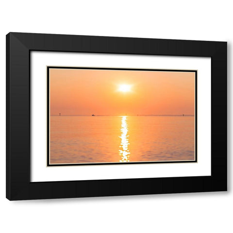 Morning Sun 2 Black Modern Wood Framed Art Print with Double Matting by Malone, Will