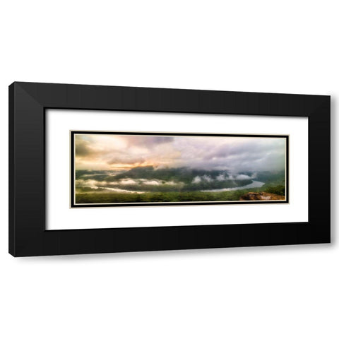 Snooper Black Modern Wood Framed Art Print with Double Matting by Malone, Will