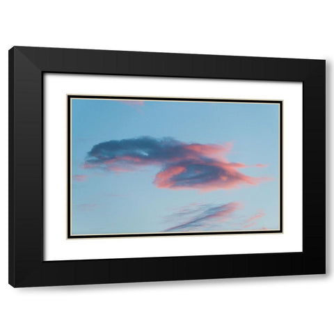 Texas Sunset 2 Black Modern Wood Framed Art Print with Double Matting by Malone, Will