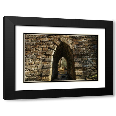 Gateway Black Modern Wood Framed Art Print with Double Matting by Malone, Will