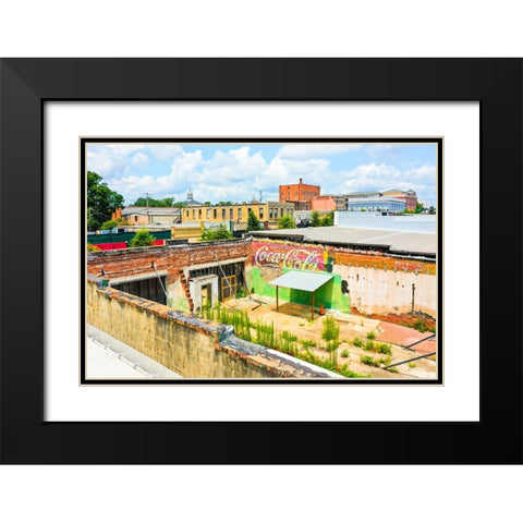 Easter Egg 2 Black Modern Wood Framed Art Print with Double Matting by Malone, Will